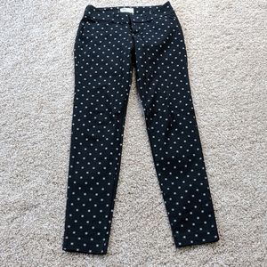 Woman's old navy pixie print pants